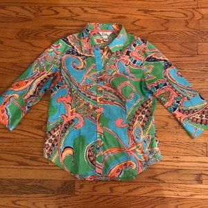 Lilly Pulitzer Button Down Blouse